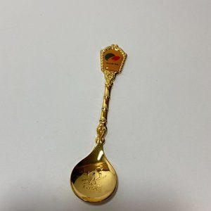 Vintage 1993 Taejon International Expo Collector Spoon Mini Gold plated